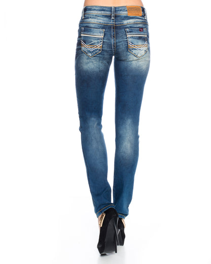 Cipo & Baxx Damen Jeans 256