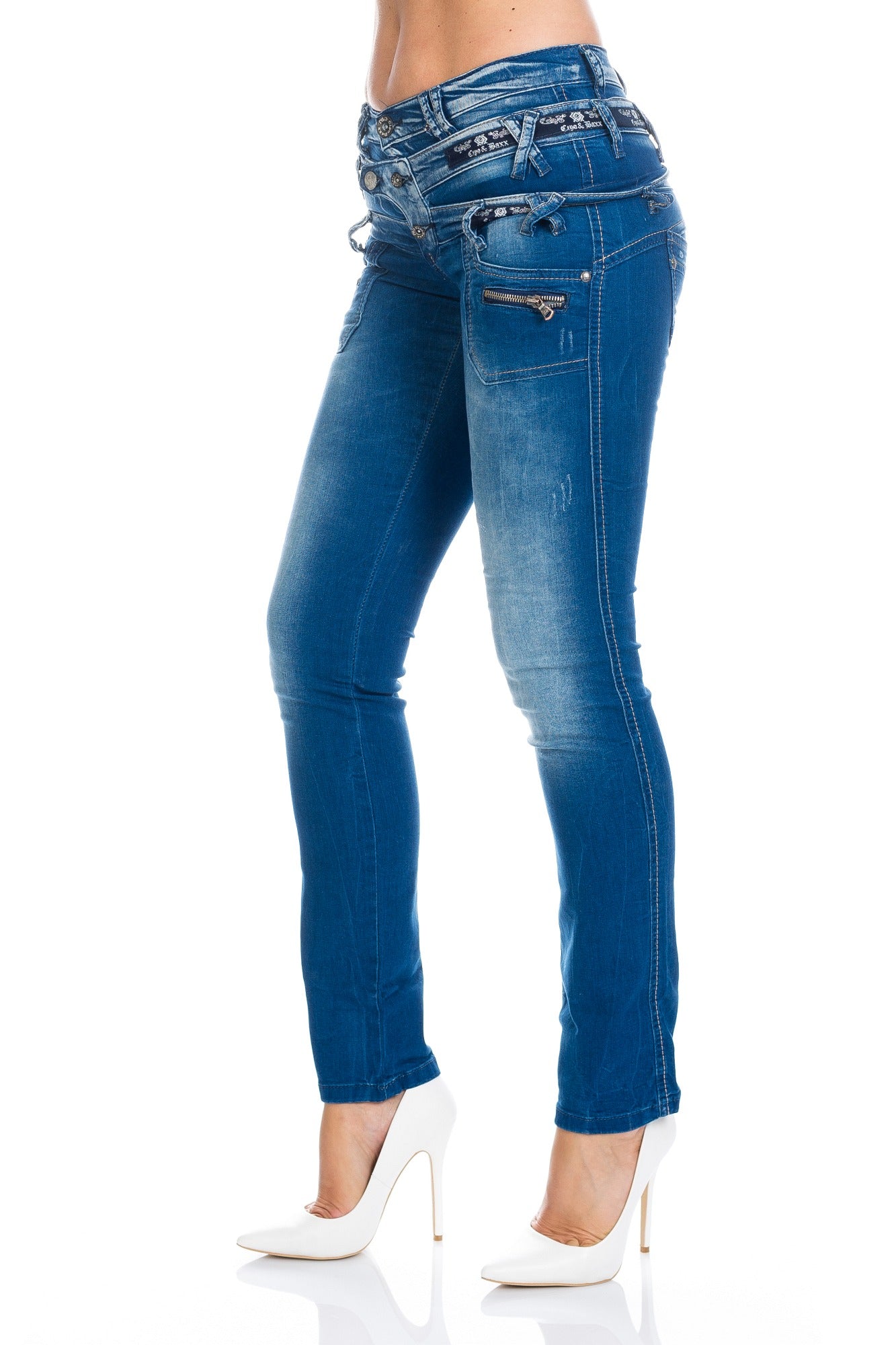 Cipo & Baxx Damen Jeans 282