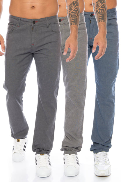 Cipo & Baxx Herren Stoff Hose in blau, athrazit und grau mit elegantem Touch und schönem dünnen Stoff.