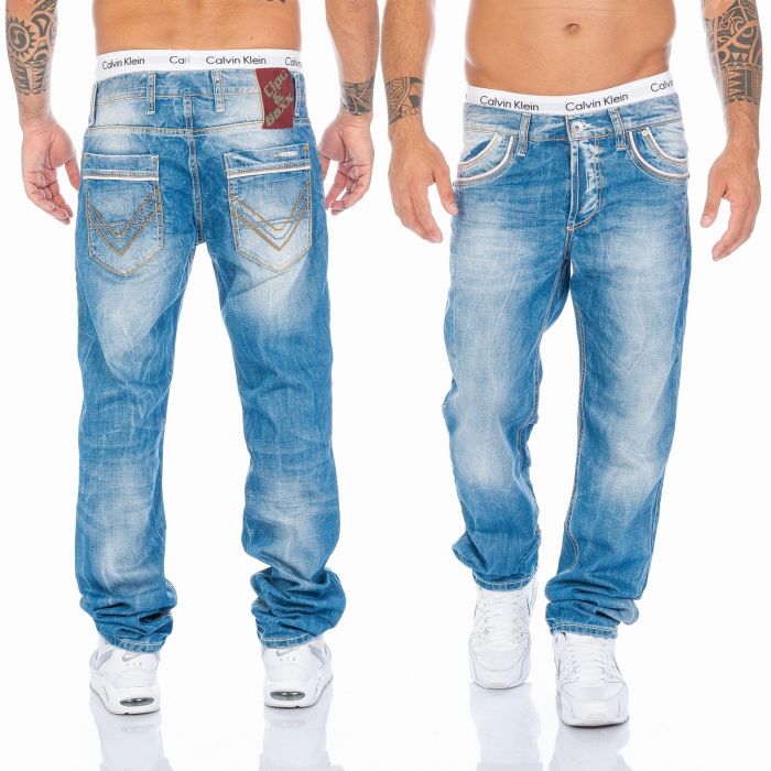 Cipo & Baxx Jeans C-595 blau