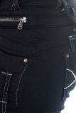 Cipo & Baxx Damen Jeans WD228 schwarz