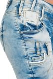 Cipo & Baxx Damen Jeans WD216 blau