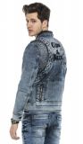 Cipo & Baxx Herren Jeans Jacke 250 Blau