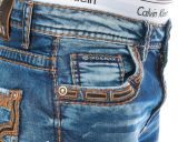 Cipo & Baxx Herren Jeans CD483 Blau