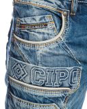 Cipo & Baxx Herren Jeans CD391 Blau